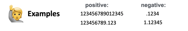 Example I/O